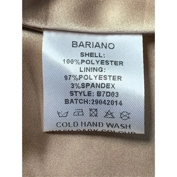 Bariano Australia Lace Overlay Formal Gown Size 2 - Picture 8 of 13